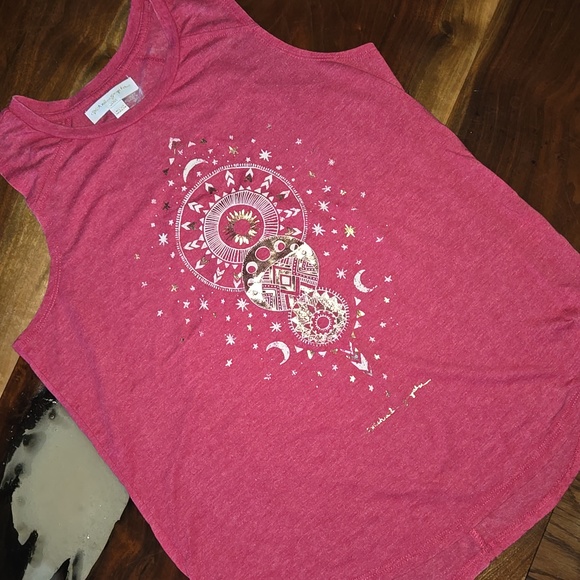 Spiritual Gangster Vibrant Pink Tank - Picture 1 of 5